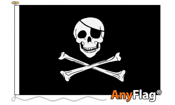 Skull and Crossbones Custom Printed AnyFlag®